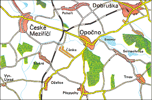 Click for Opočno street map