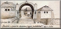 Alois Beer: Brána u kostelíčka