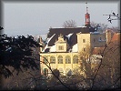 Castle villa in winter