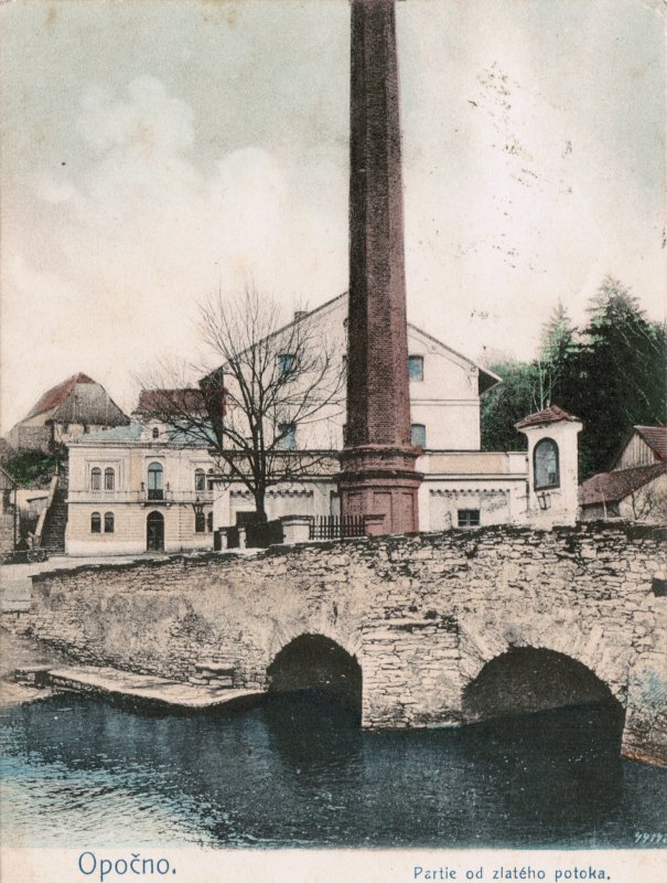 Hradeck street bridge 1903 - 2014