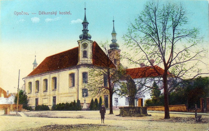 Opono, Dkansk kostel 1911-2009