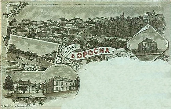 Opono, tefanka 1900-2006